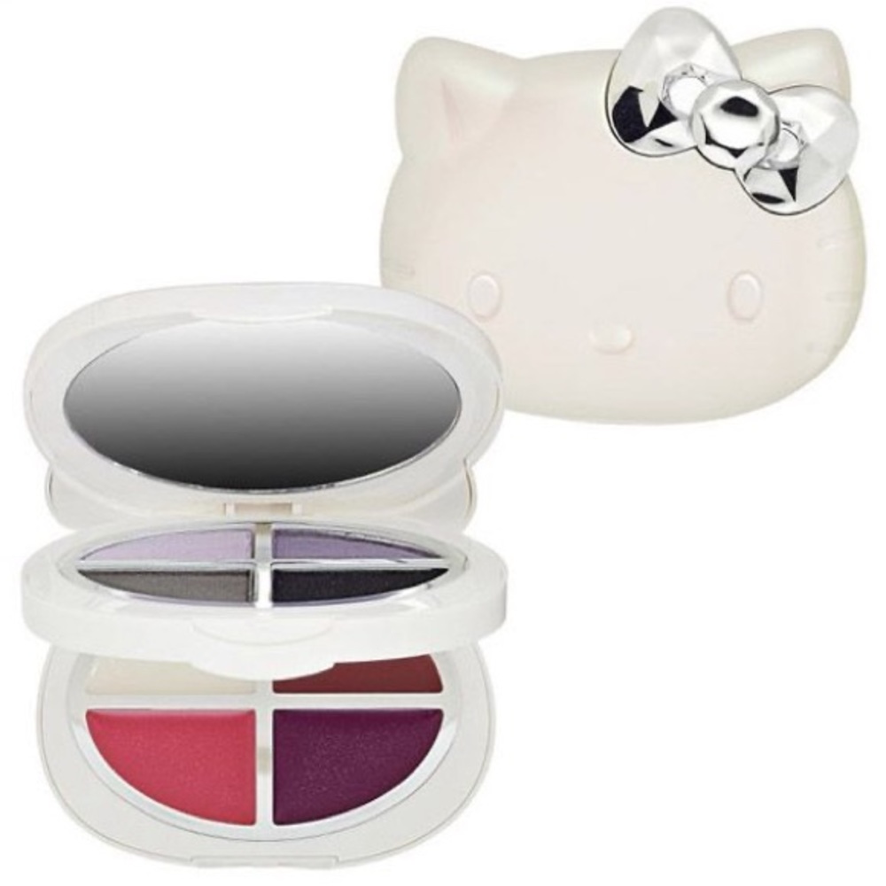 Hello Kitty Eyeshadow/Lipgloss Exclusive Say Hello Palette Compact Makeup Set